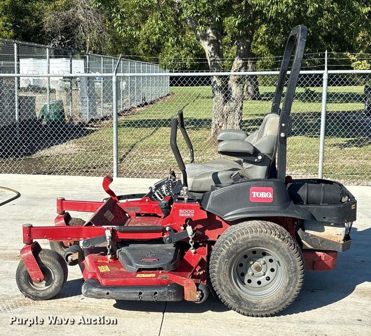 image for item EU0119 Toro 5000 series ZTR lawn mower