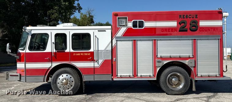 image for item EU2146 1990 Kovatch Rescue pumper fire truck