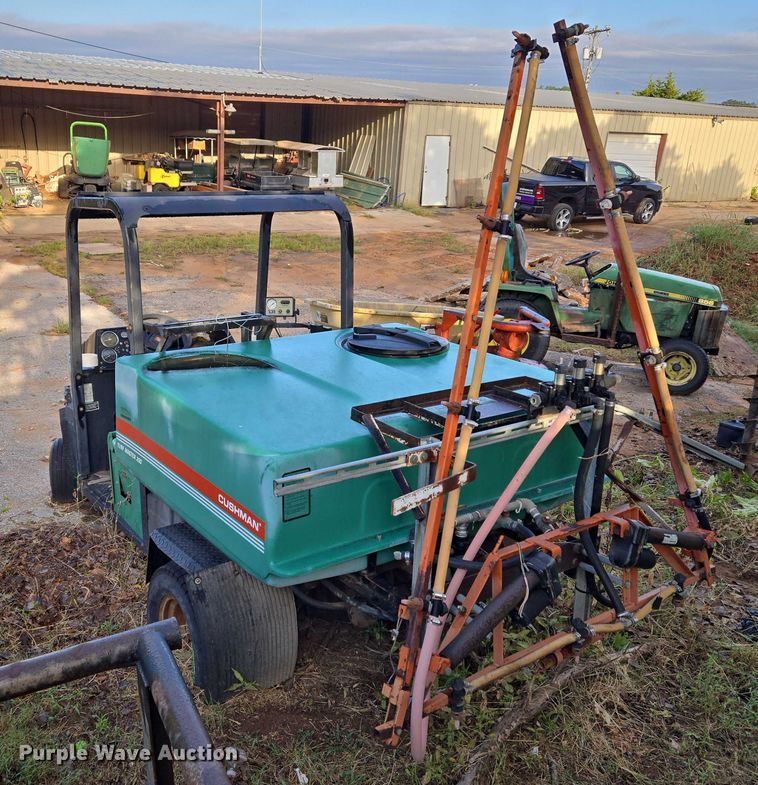 image for item EU3761 Cushman Turf Master 200 turf sprayer