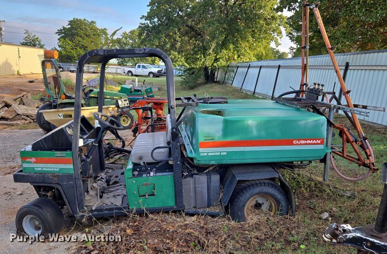 image for item EU3761 Cushman Turf Master 200 turf sprayer