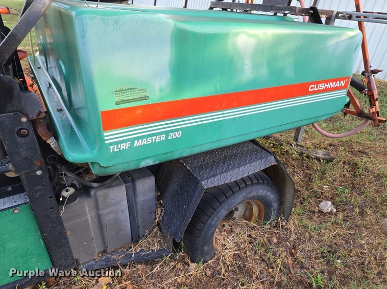 image for item EU3761 Cushman Turf Master 200 turf sprayer
