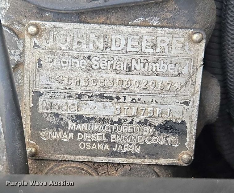 image for item EU3762 John Deere 856 tractor