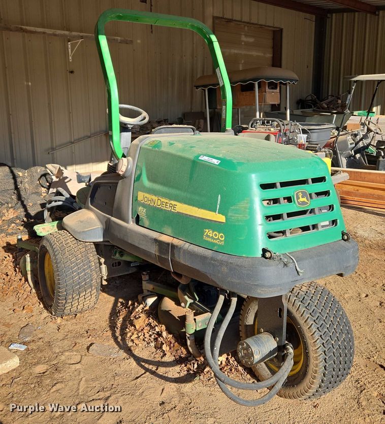 image for item EU3763 John Deere 7400 Terrain Cut lawn mower