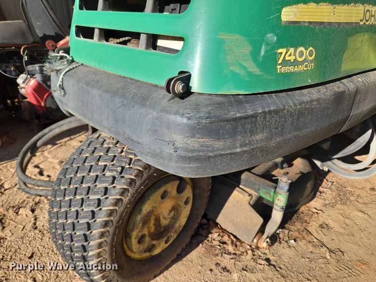 image for item EU3763 John Deere 7400 Terrain Cut lawn mower