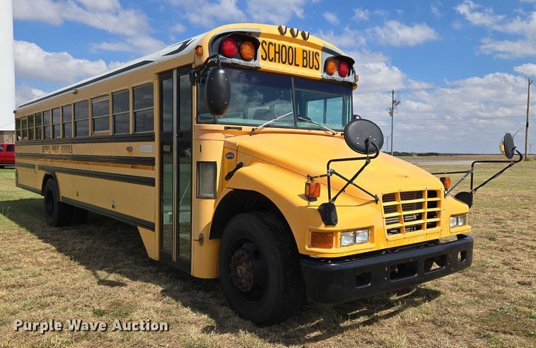 image for item EU3769 2006 Blue Bird Bb Conventional school bus