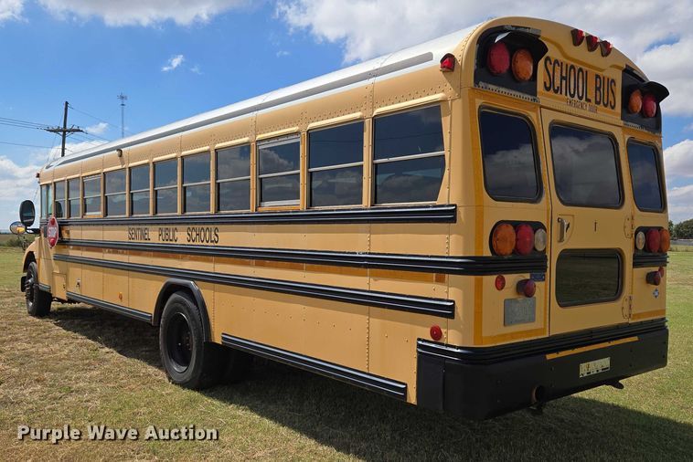 image for item EU3769 2006 Blue Bird Bb Conventional school bus