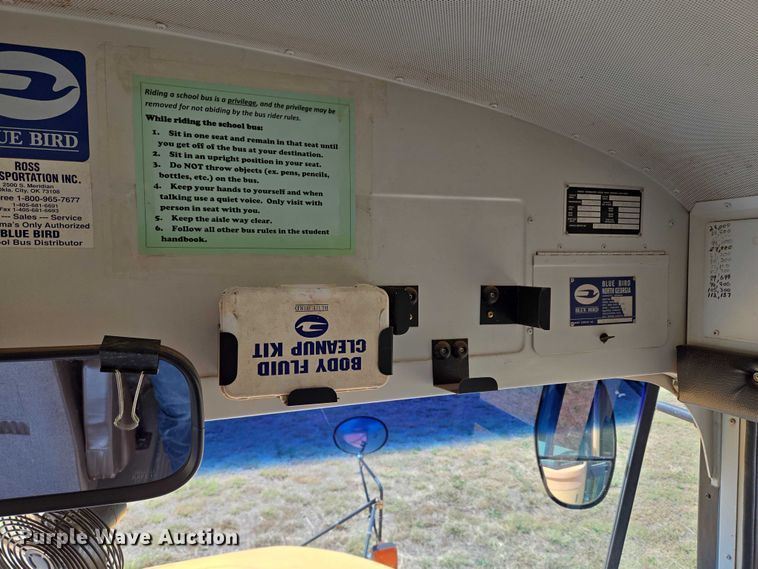 image for item EU3769 2006 Blue Bird Bb Conventional school bus