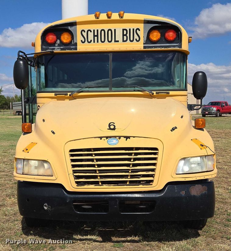 image for item EU3770 2009 Blue Bird Bb Conventional school bus