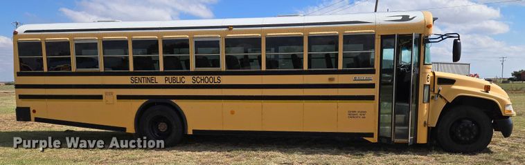 image for item EU3770 2009 Blue Bird Bb Conventional school bus