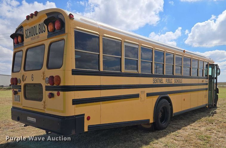 image for item EU3770 2009 Blue Bird Bb Conventional school bus