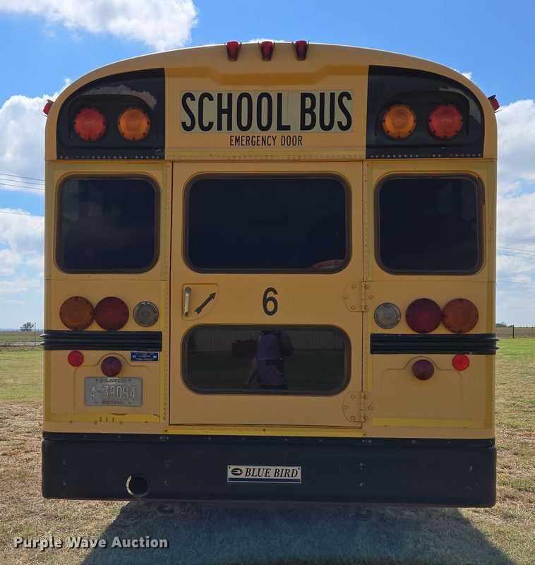 image for item EU3770 2009 Blue Bird Bb Conventional school bus