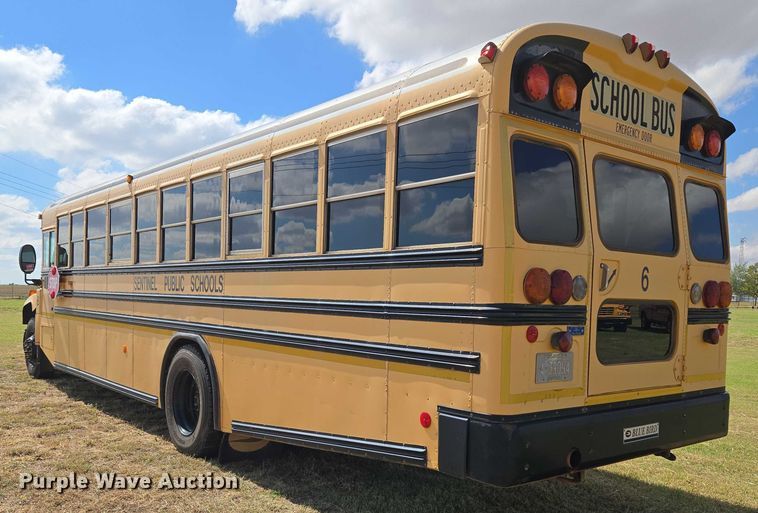 image for item EU3770 2009 Blue Bird Bb Conventional school bus