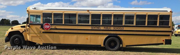 image for item EU3770 2009 Blue Bird Bb Conventional school bus