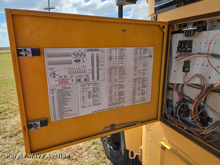 image for item EU3770 2009 Blue Bird Bb Conventional school bus