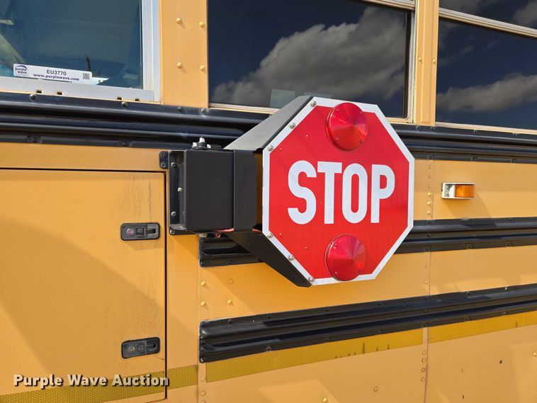 image for item EU3770 2009 Blue Bird Bb Conventional school bus