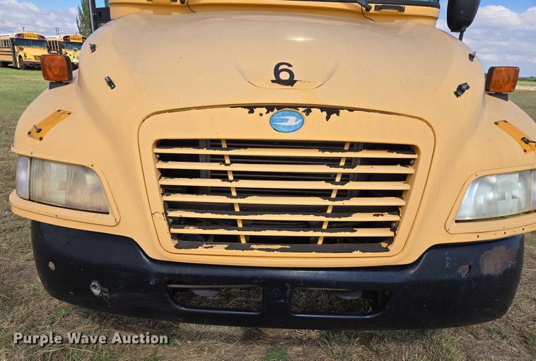 image for item EU3770 2009 Blue Bird Bb Conventional school bus