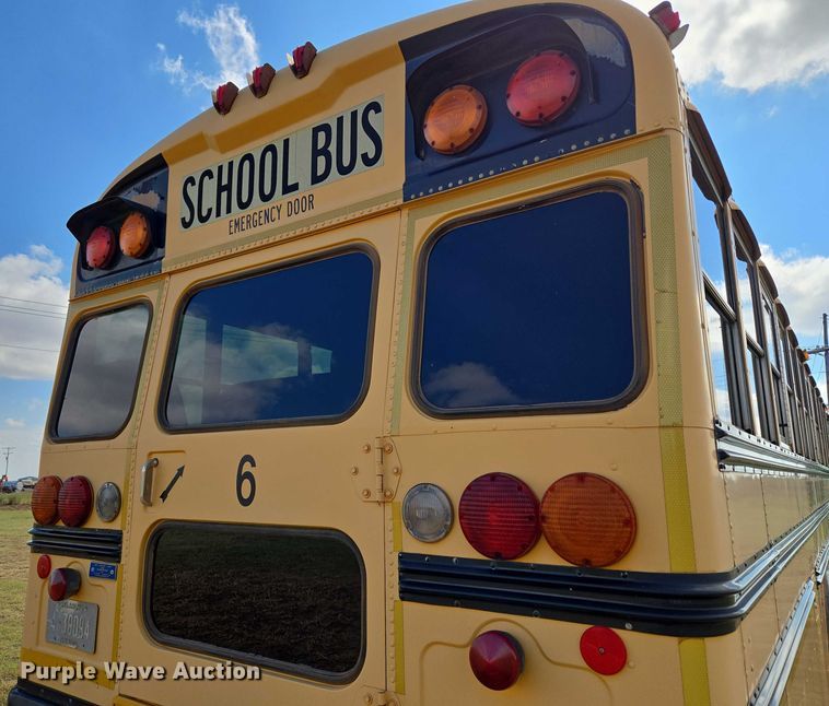 image for item EU3770 2009 Blue Bird Bb Conventional school bus