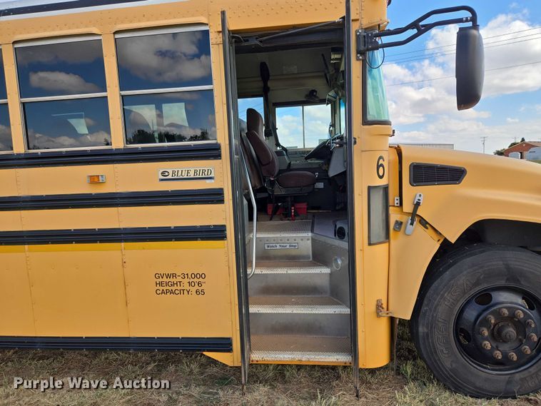 image for item EU3770 2009 Blue Bird Bb Conventional school bus