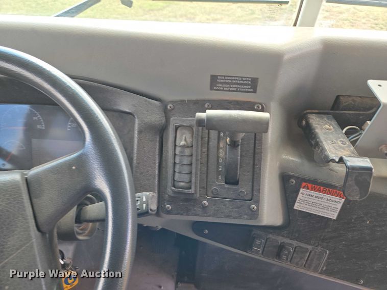 image for item EU3770 2009 Blue Bird Bb Conventional school bus