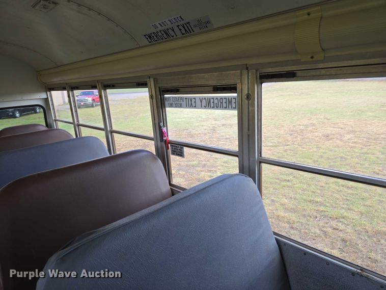 image for item EU3770 2009 Blue Bird Bb Conventional school bus