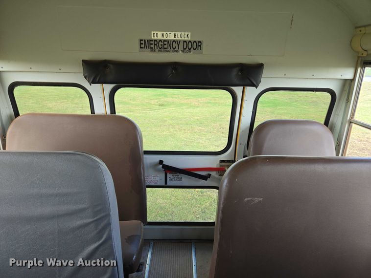 image for item EU3770 2009 Blue Bird Bb Conventional school bus