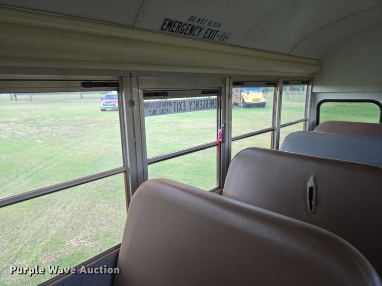 image for item EU3770 2009 Blue Bird Bb Conventional school bus