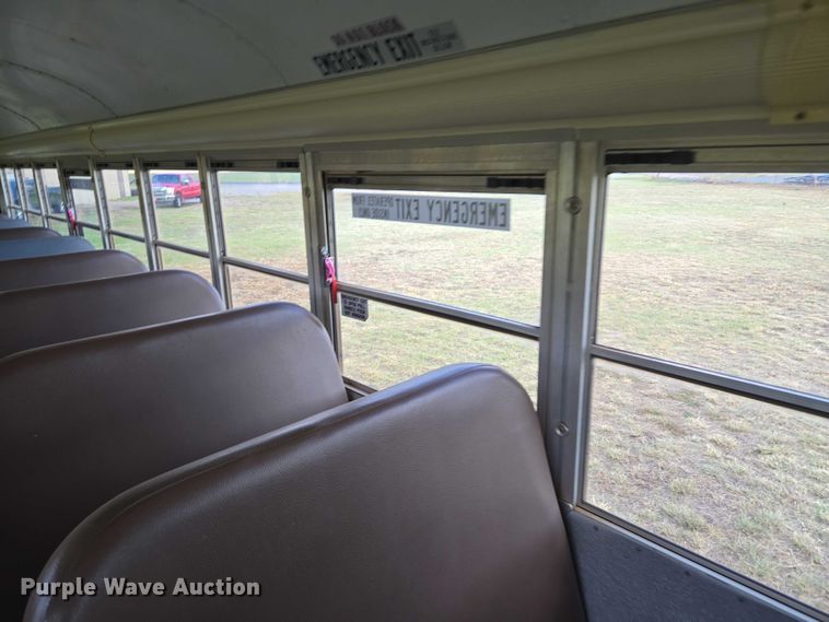 image for item EU3770 2009 Blue Bird Bb Conventional school bus