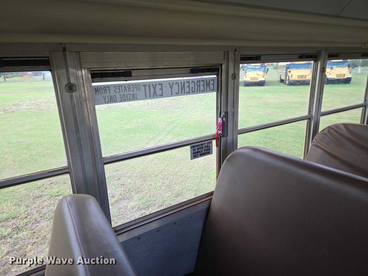 image for item EU3770 2009 Blue Bird Bb Conventional school bus