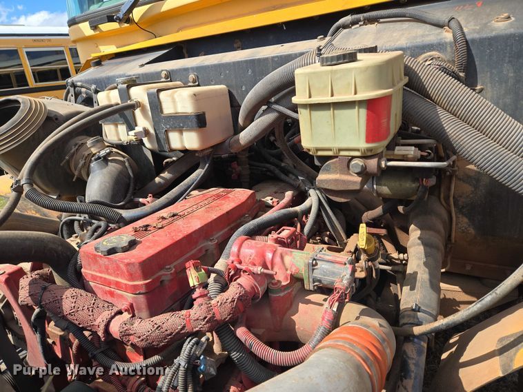 image for item EU3770 2009 Blue Bird Bb Conventional school bus