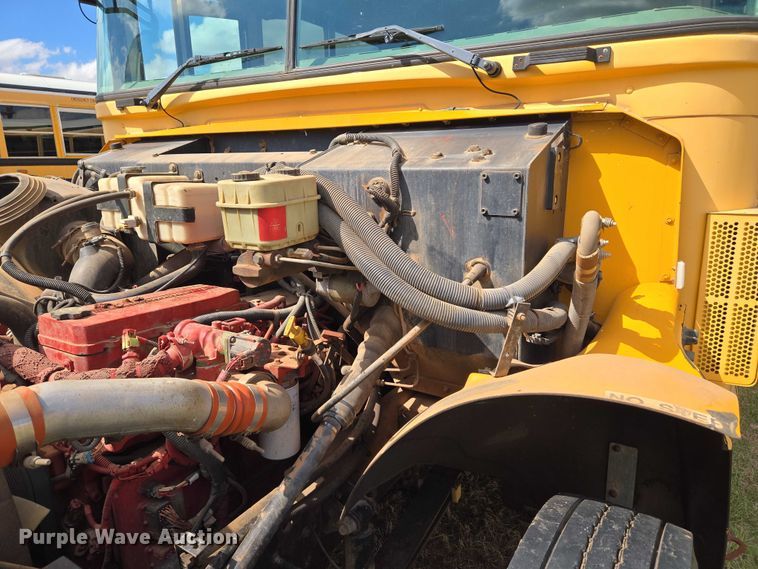 image for item EU3770 2009 Blue Bird Bb Conventional school bus