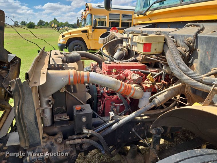 image for item EU3770 2009 Blue Bird Bb Conventional school bus