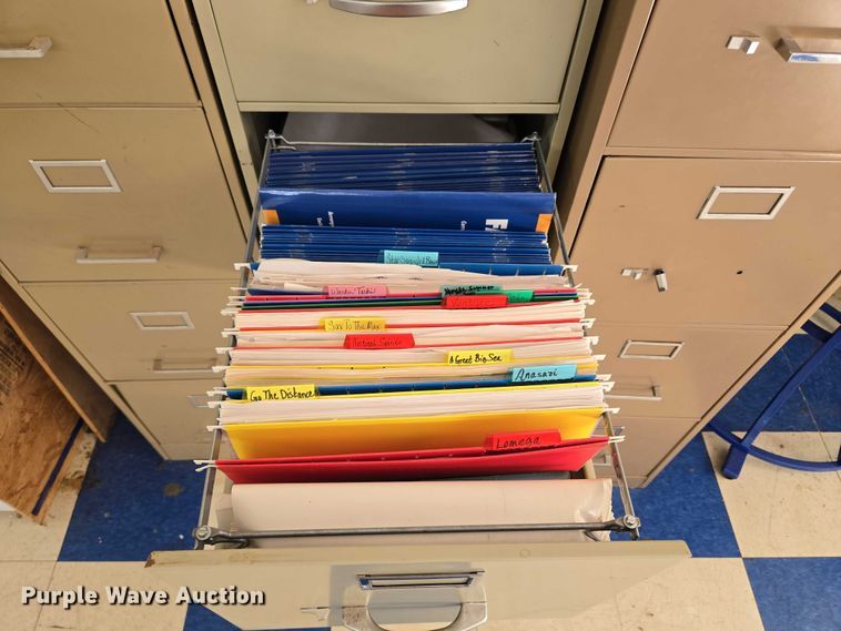 image for item EU3813 (3) filing cabinets