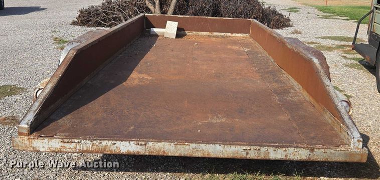 image for item EU3814 Shop built utility trailer