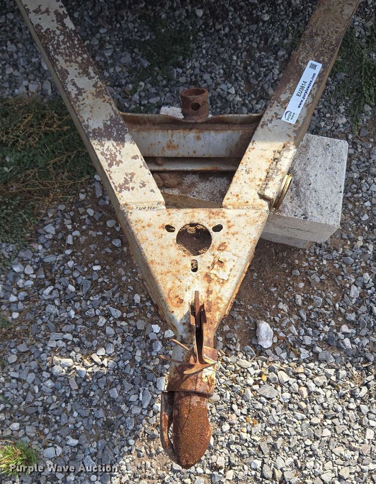 image for item EU3814 Shop built utility trailer