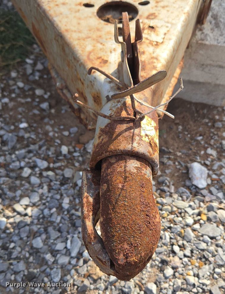 image for item EU3814 Shop built utility trailer