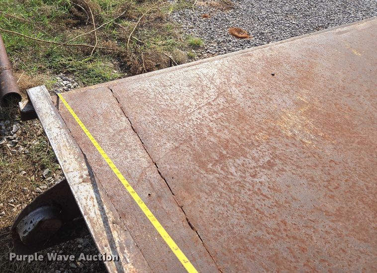 image for item EU3814 Shop built utility trailer