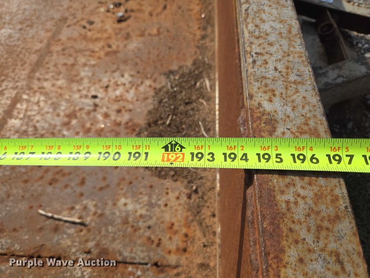 image for item EU3814 Shop built utility trailer