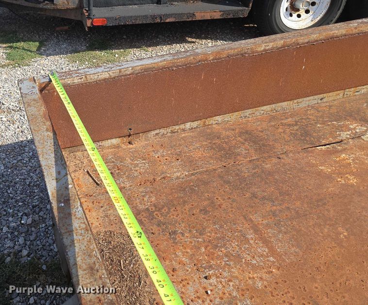 image for item EU3814 Shop built utility trailer