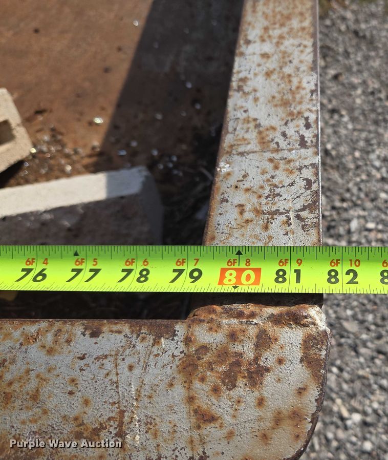 image for item EU3814 Shop built utility trailer