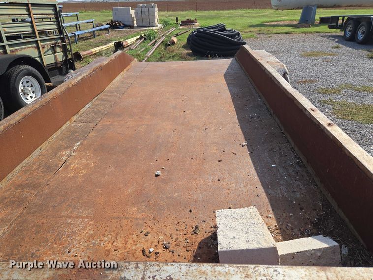 image for item EU3814 Shop built utility trailer