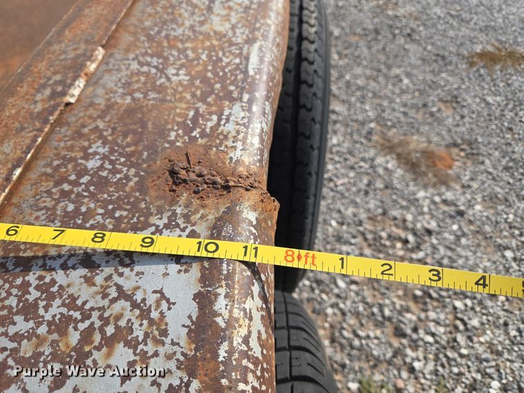 image for item EU3814 Shop built utility trailer