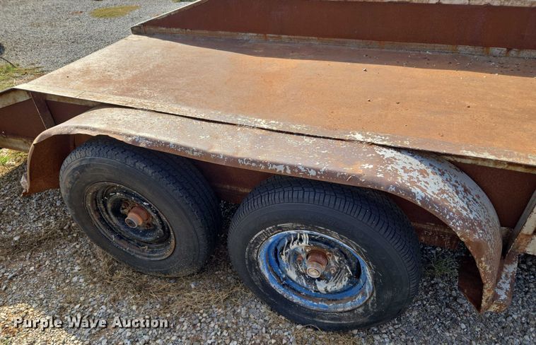 image for item EU3814 Shop built utility trailer