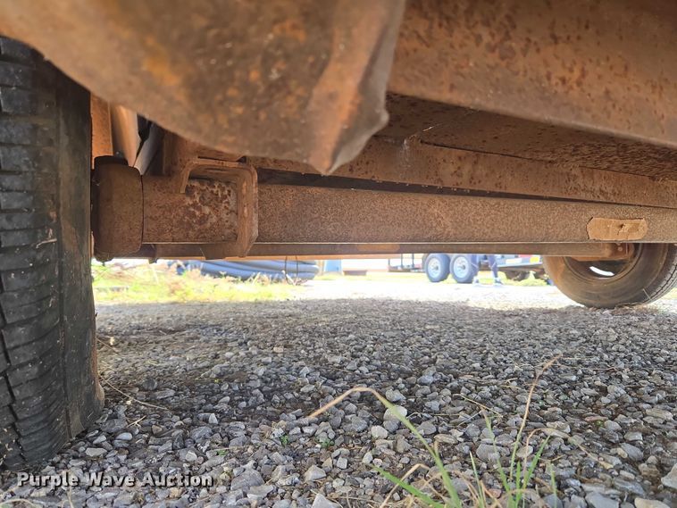 image for item EU3814 Shop built utility trailer