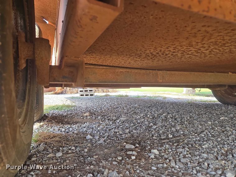 image for item EU3814 Shop built utility trailer