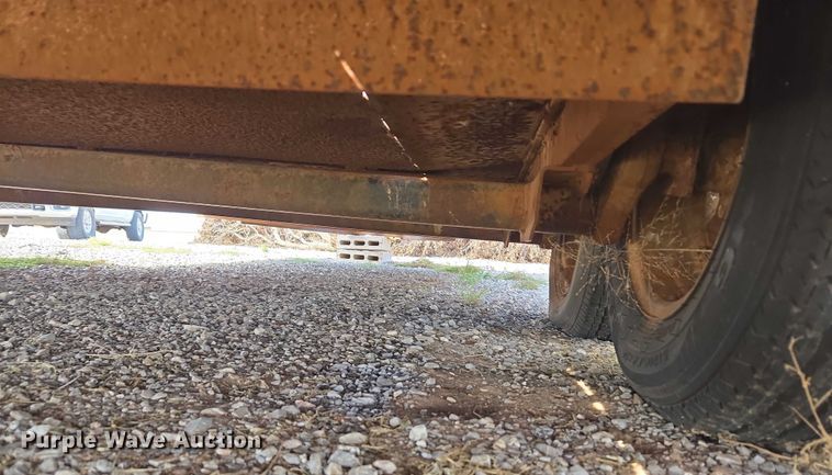 image for item EU3814 Shop built utility trailer