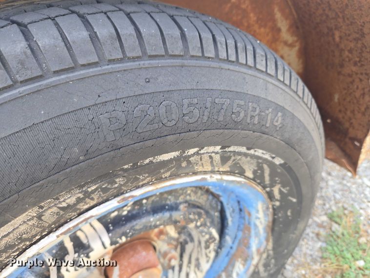 image for item EU3814 Shop built utility trailer