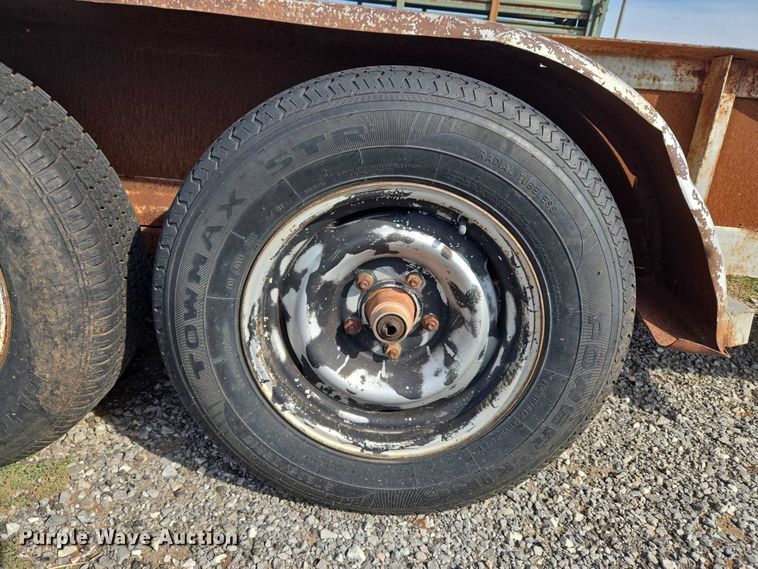 image for item EU3814 Shop built utility trailer