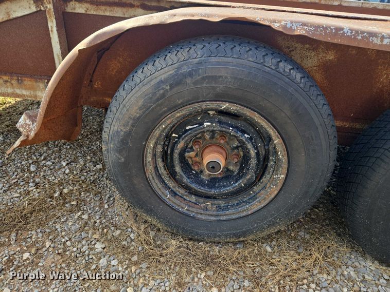 image for item EU3814 Shop built utility trailer