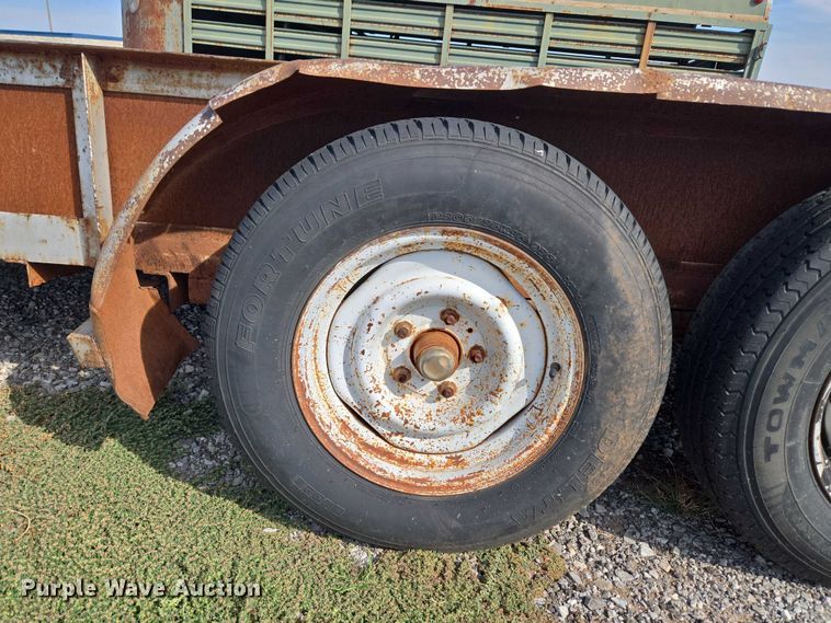 image for item EU3814 Shop built utility trailer