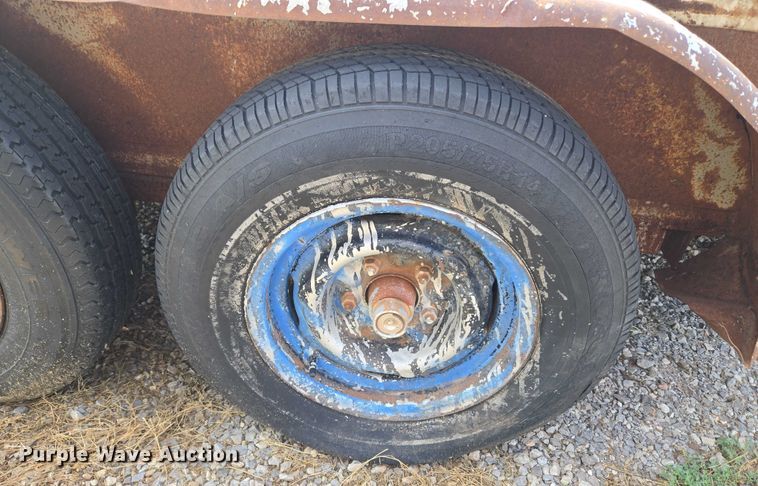 image for item EU3814 Shop built utility trailer